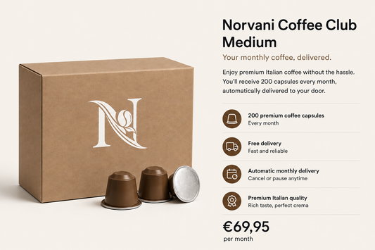 Norvani Coffee Club Medium - Most Popular