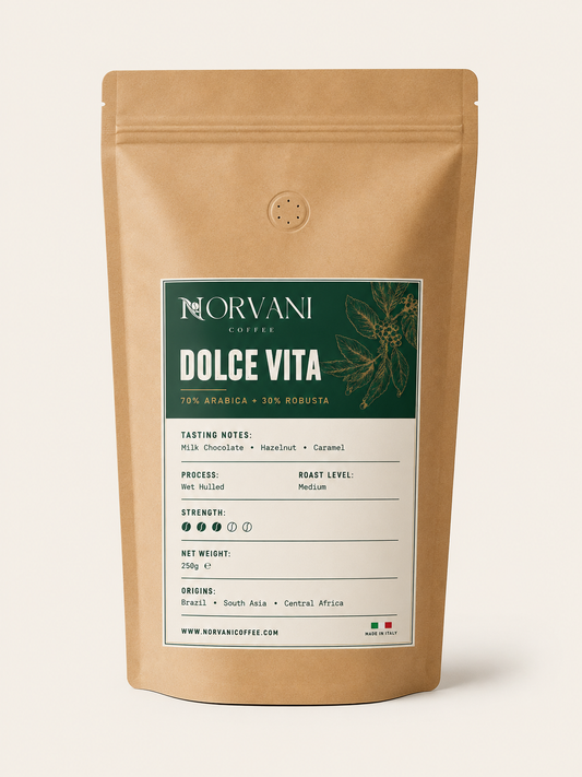 Norvani Coffee Dolce Vita – Premium Italian Coffee Beans
